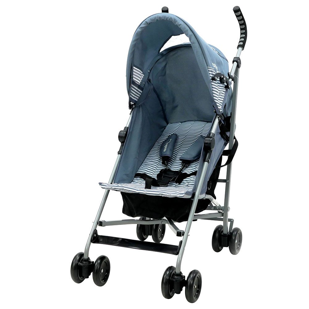 Asalvo - Stroller Yolo Stripe Grey