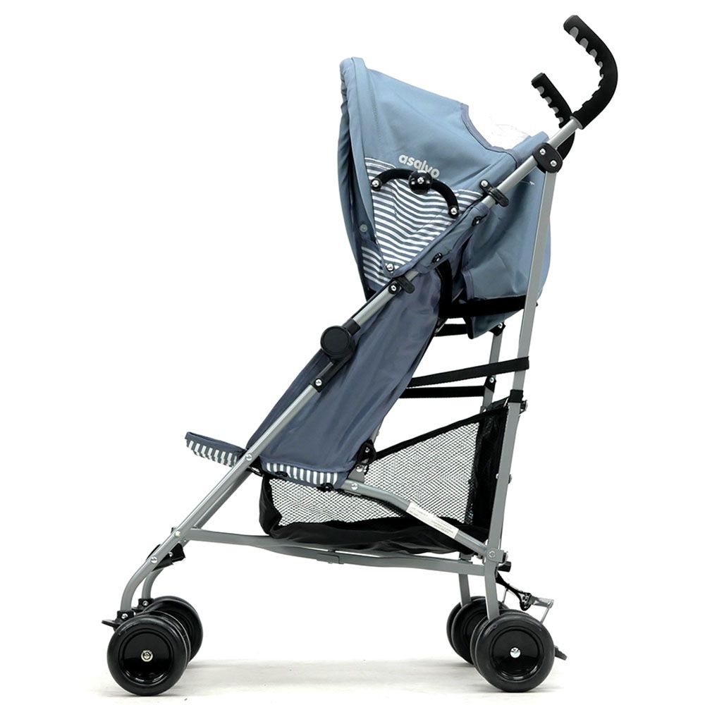 Asalvo - Stroller Yolo Stripe Grey