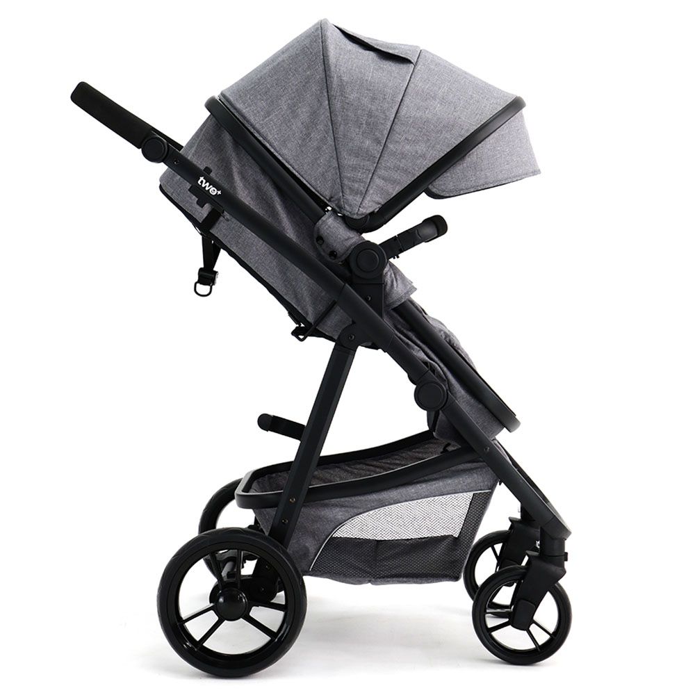 Asalvo - Travel System Complete - Convertible Two+ - Grey