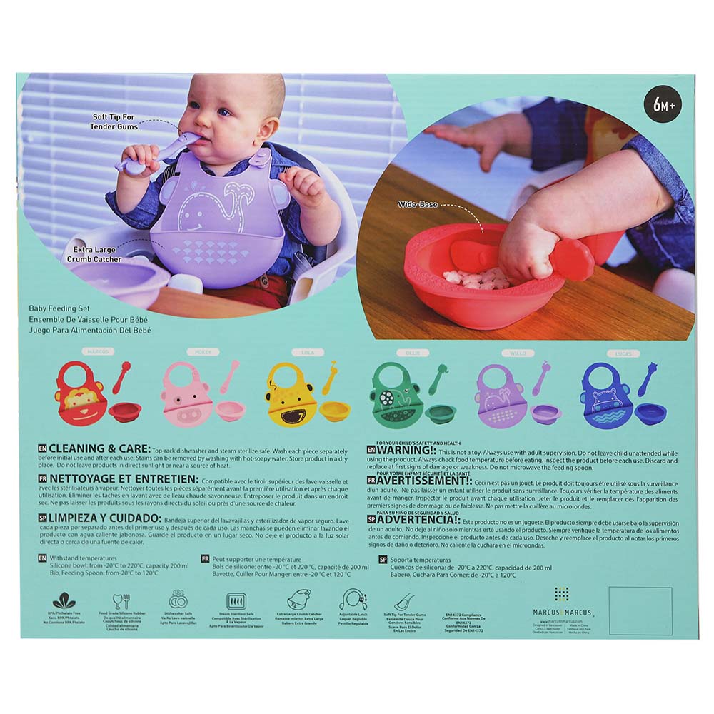 Marcus & Marcus - Baby Feeding Set - Ollie