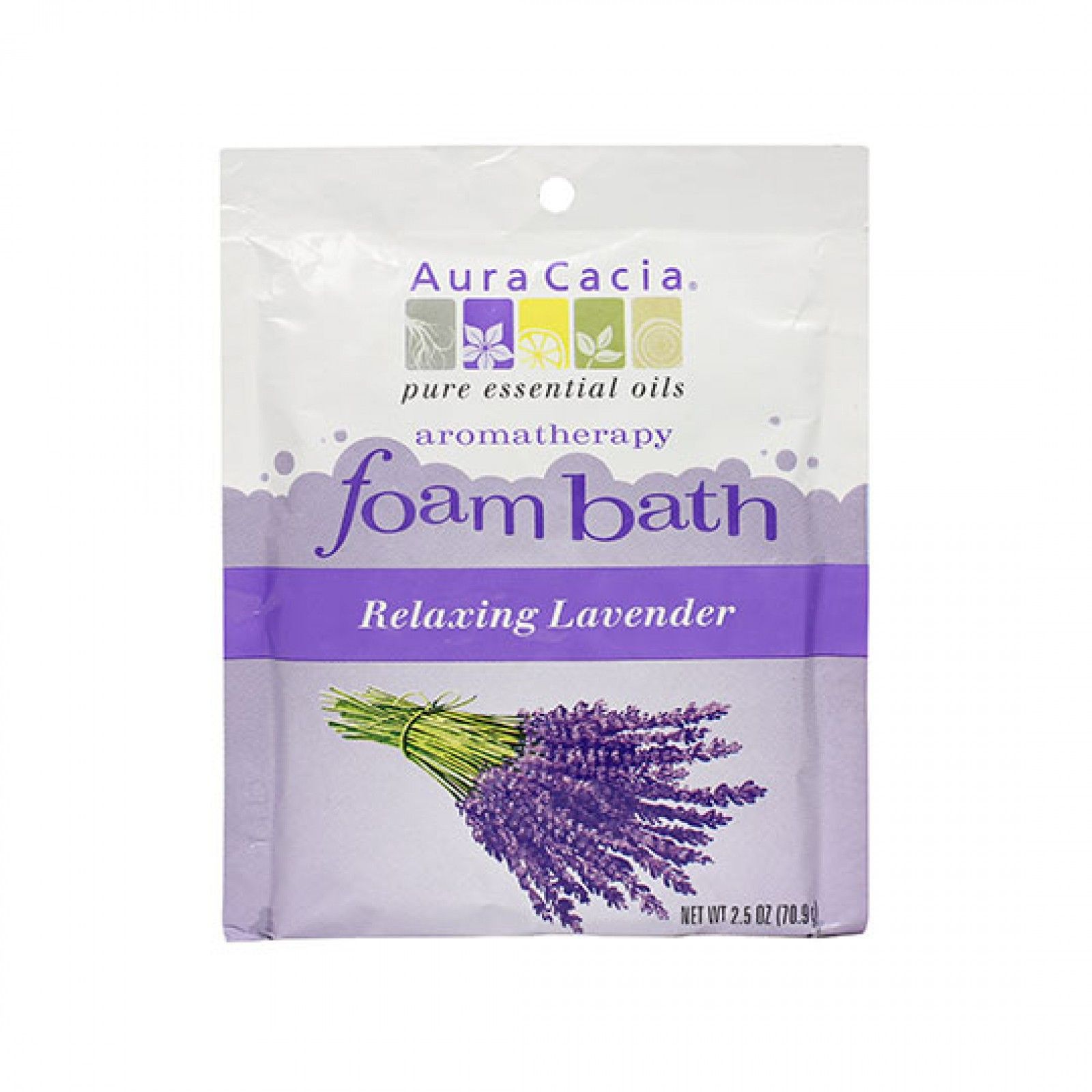 Aura Cacia - Lavender Foam Bath 2.5 Oz.