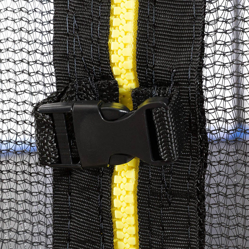 Australian Kangaroo Trampoline Round Safety Net 8FT - Black/Green