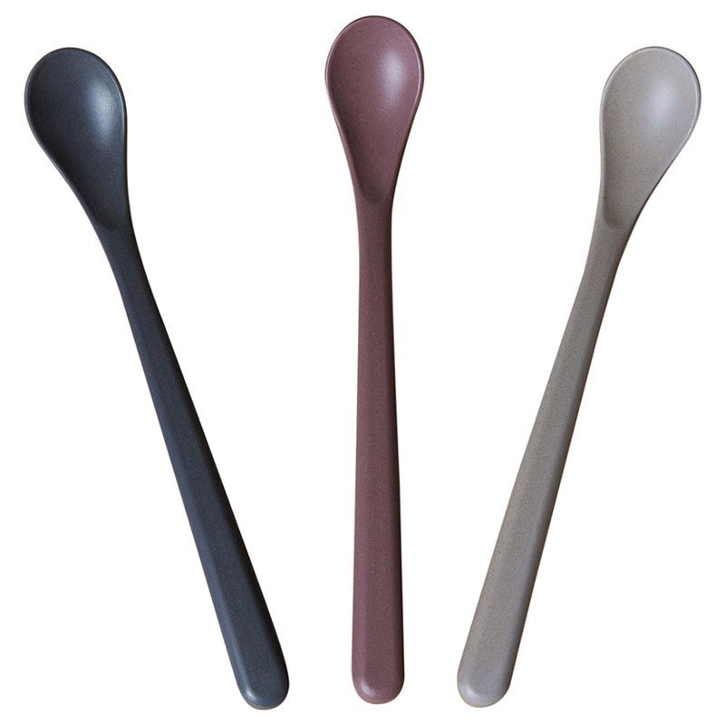 Cink Bamboo Spoon 3-Pack Fog/Beet/Ocean
