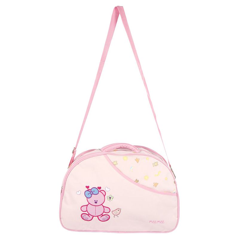 Mee Mee - Diaper Bag With Removable Shoulder Straps - Pink