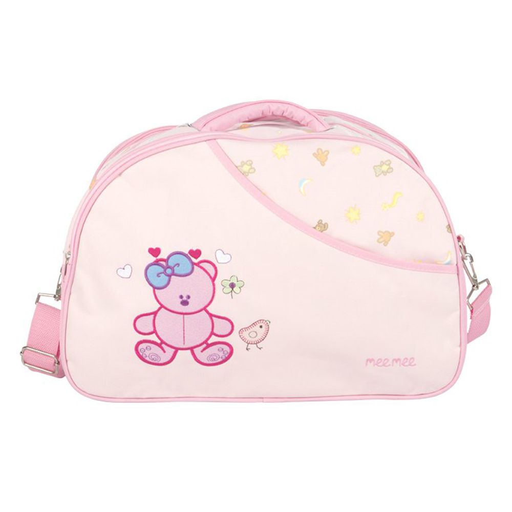 Mee Mee - Diaper Bag With Removable Shoulder Straps - Pink
