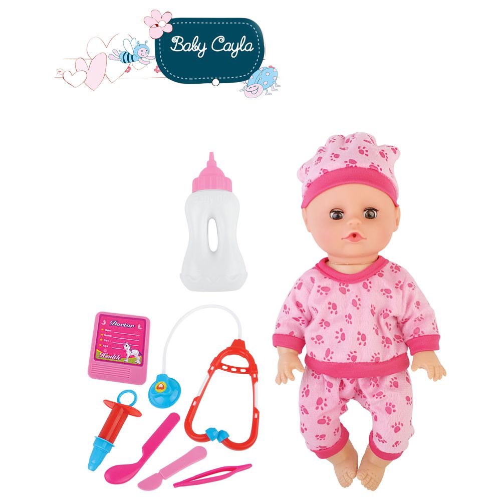 Power Joy - Baby Cayla Doctor Set 12 - 30cm B/O