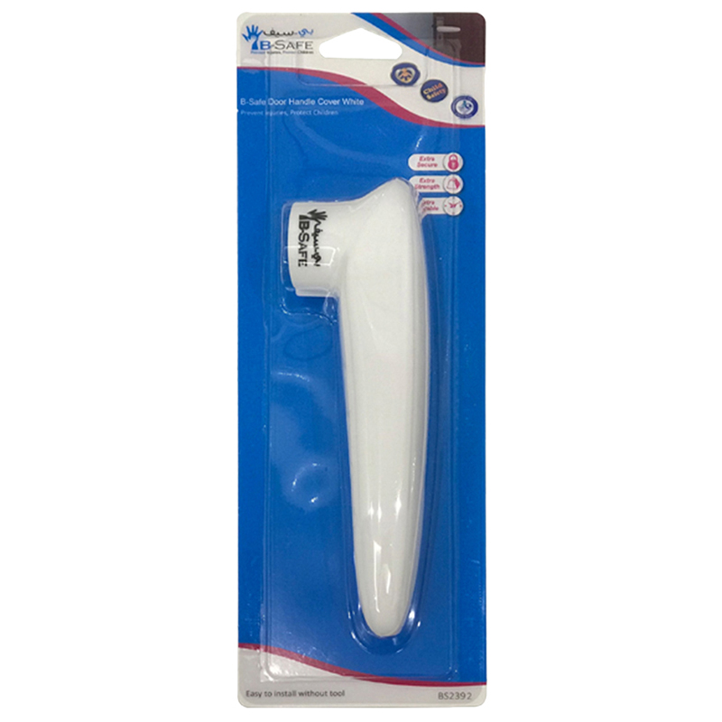B-Safe Secure Door Handle Cover White