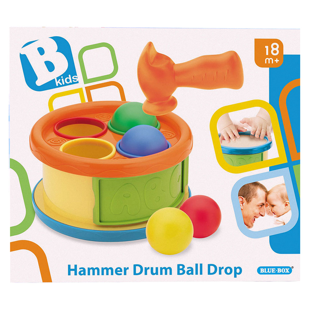 B Kids Hammer Drum Ball Drop