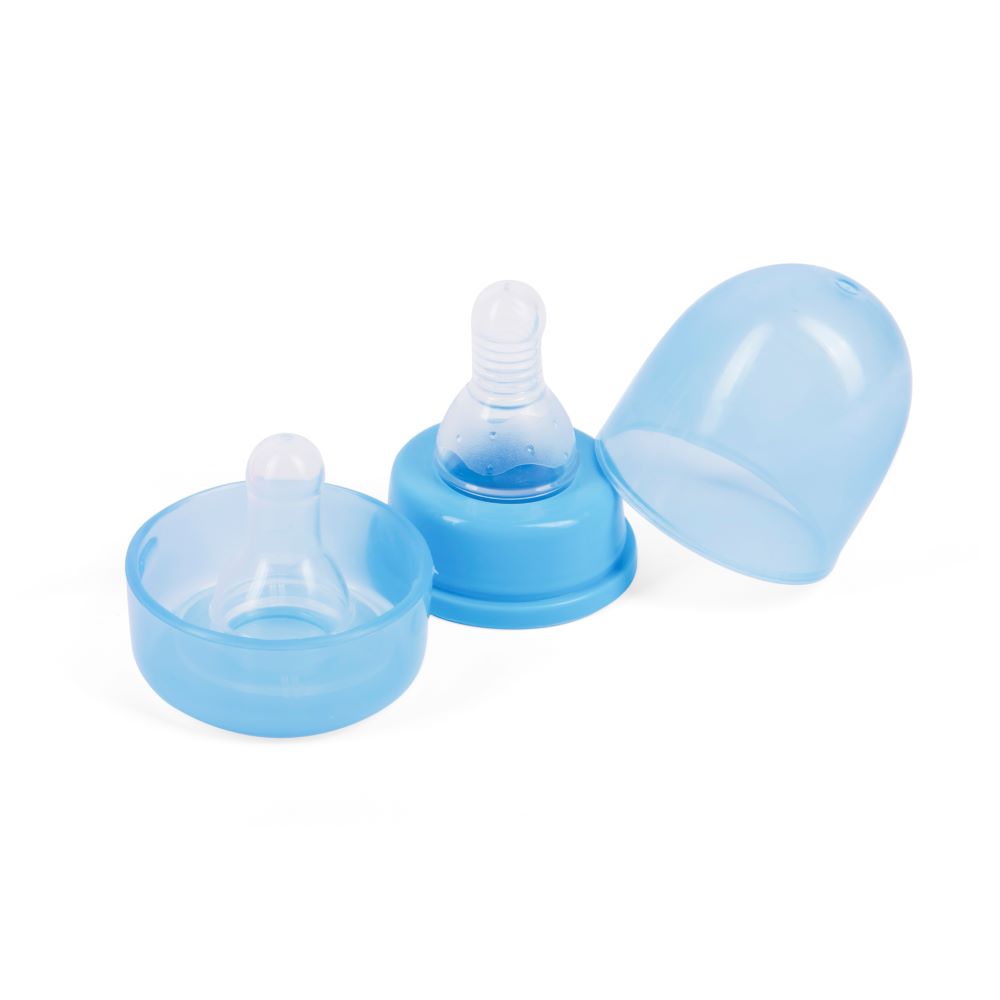 Babe - Baby Feeding Bottle 125ml - Blue