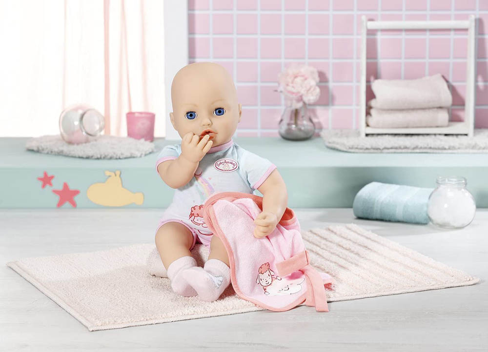 Baby Annabell - Deluxe Bathtime Set 43cm - Angel Wings & Sheep Pattern