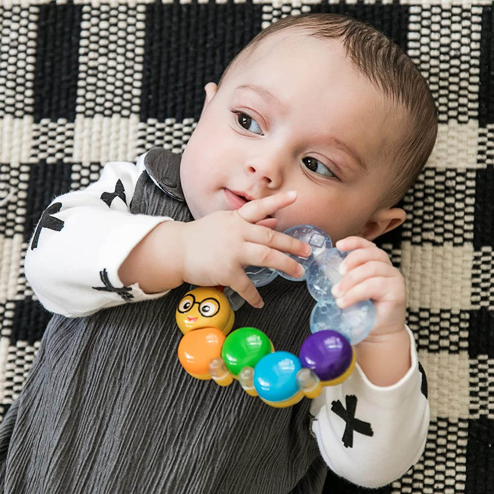 Baby Einstein - Teether Pillar Rattle Toy