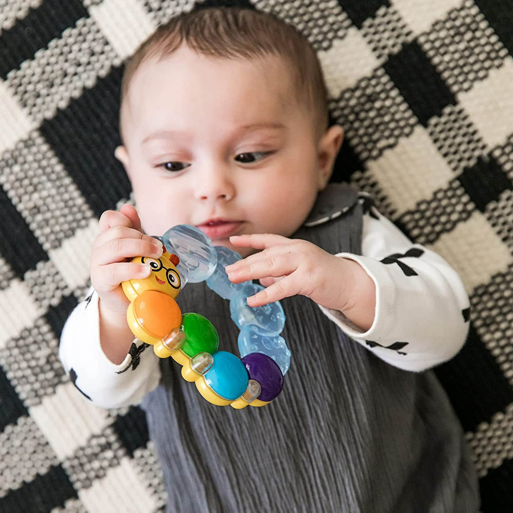 Baby Einstein - Teether Pillar Rattle Toy