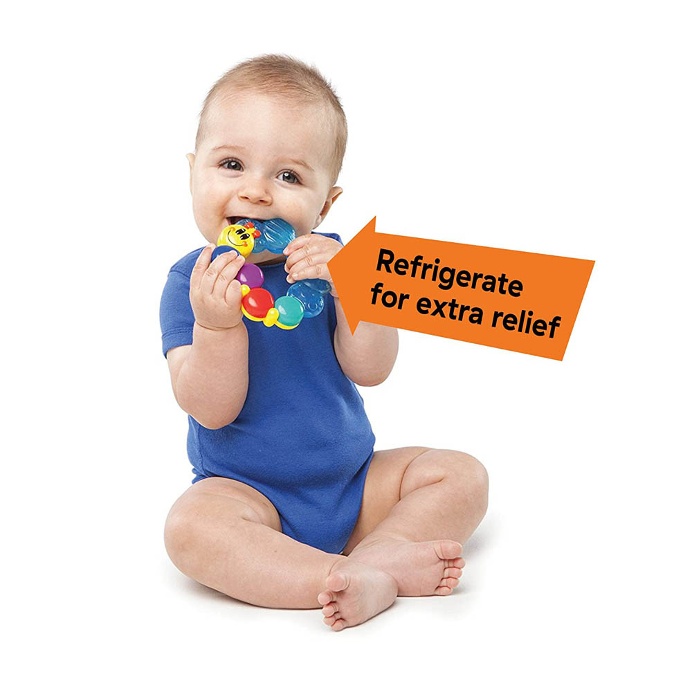 Baby Einstein - Teether Pillar Rattle Toy
