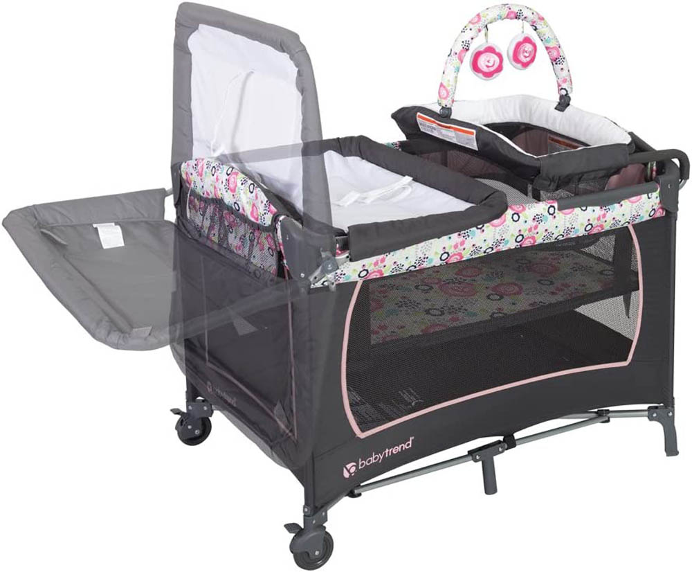 Baby Trend - Lil Snooze Deluxe Nursery Center - Flora