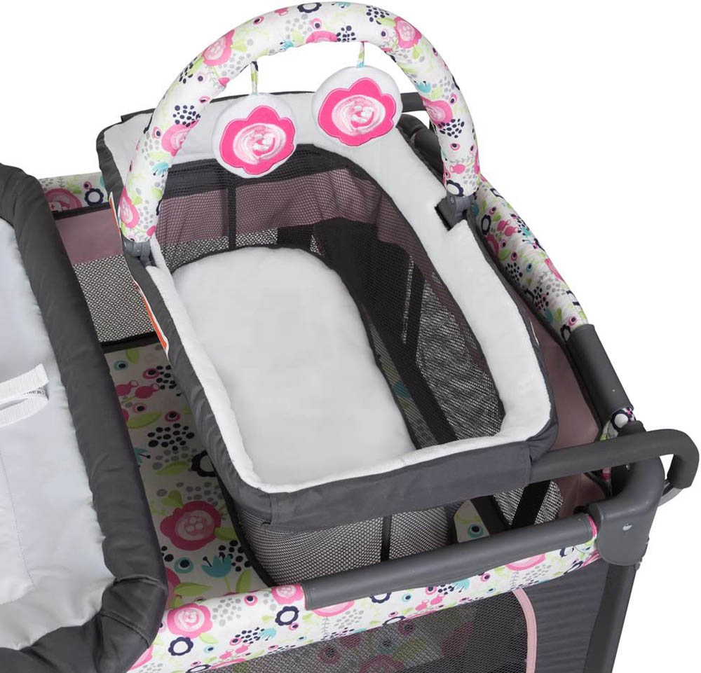 Baby Trend - Lil Snooze Deluxe Nursery Center - Flora