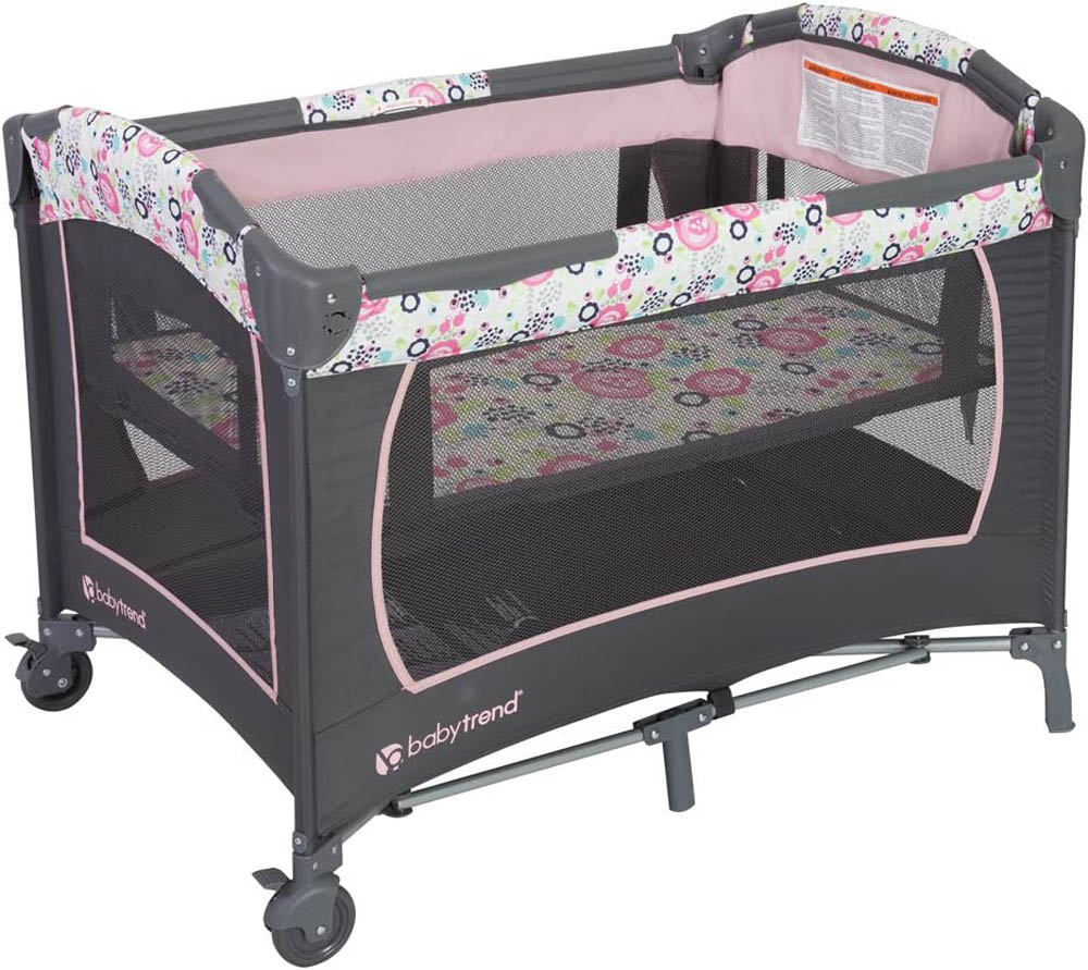 Baby Trend - Lil Snooze Deluxe Nursery Center - Flora