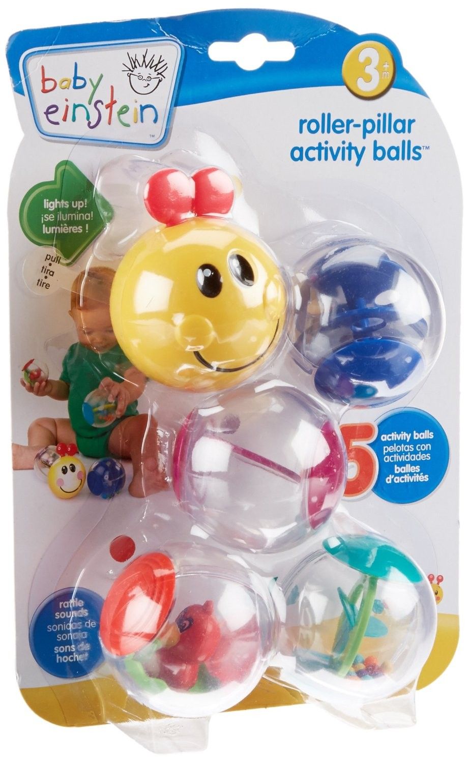 Baby Einstein Roller Pillar Activity Balls