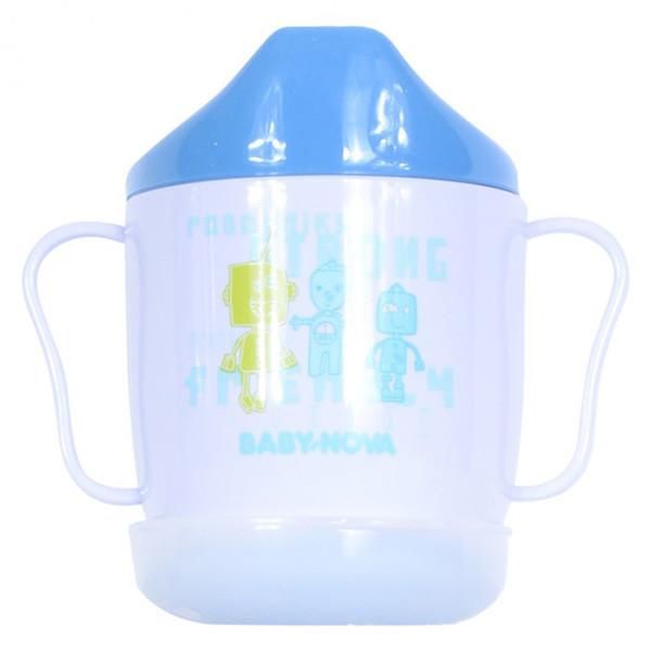 Baby Nova Decorated Stand Up Cup with Two Drinking Lids - 150 ml