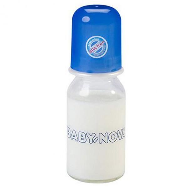 Baby Nova - Uni Color Glass Feeding Bottle - 125ml