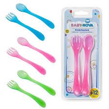 Baby Nova Pink Cutlery Set