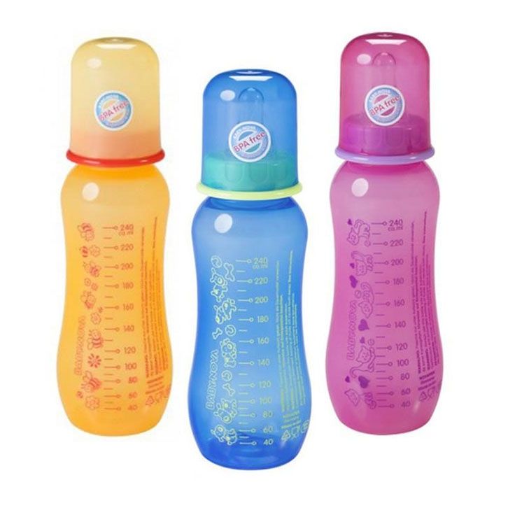 Baby Nova Uni Color PP Bottle - 240ml