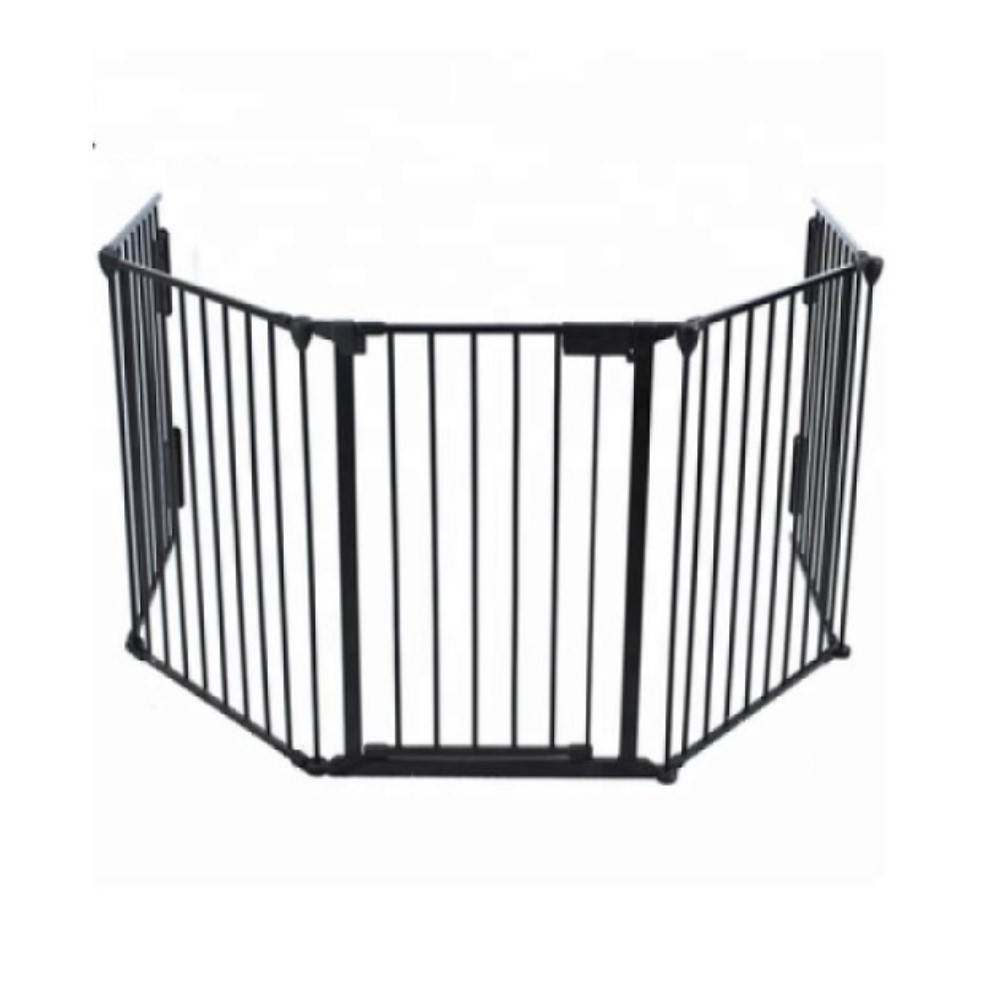 Baby Safe Convertible Playpen With Mat - Grey