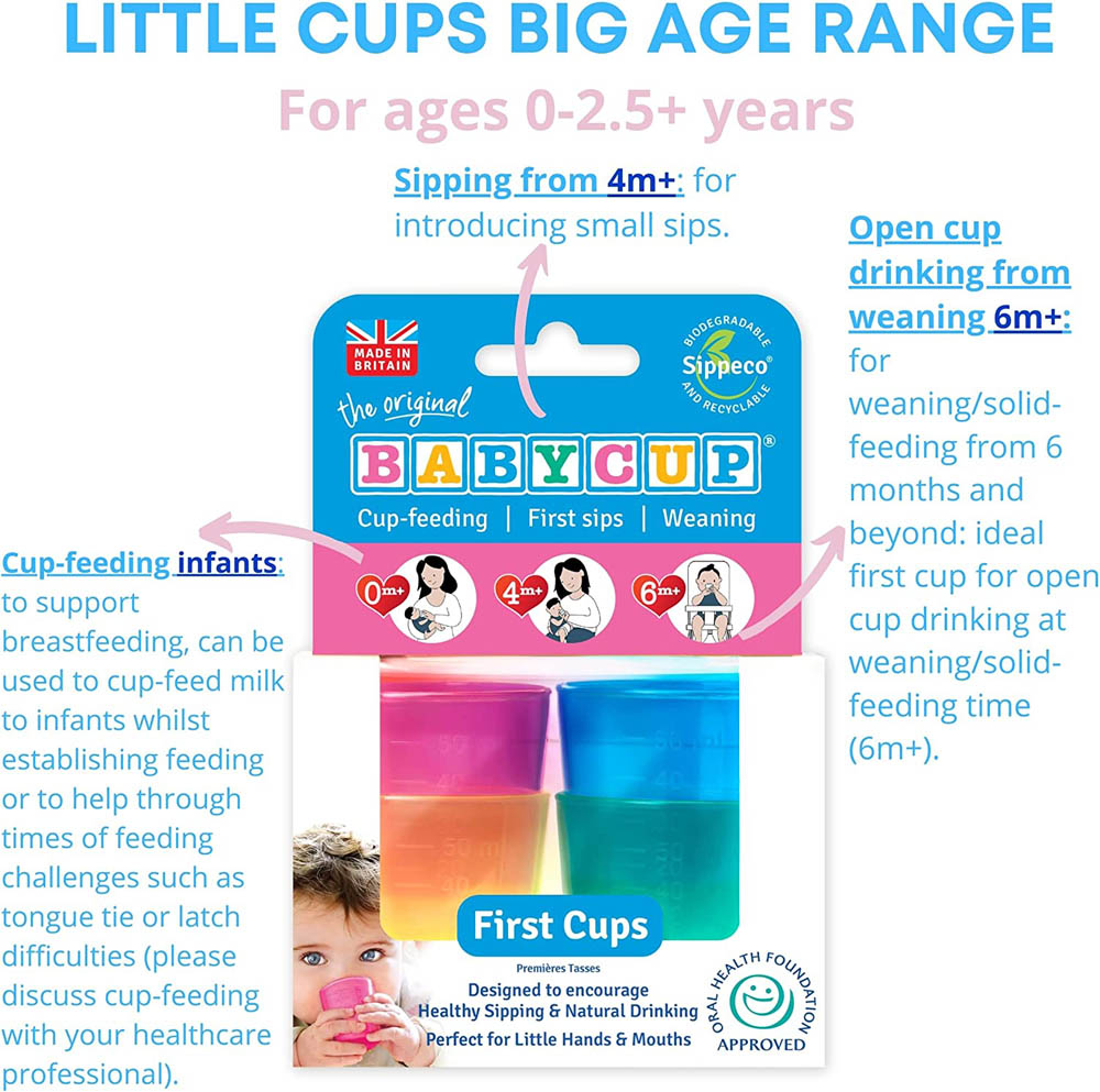 Babycup - Sippeco First Cups Multi Color
