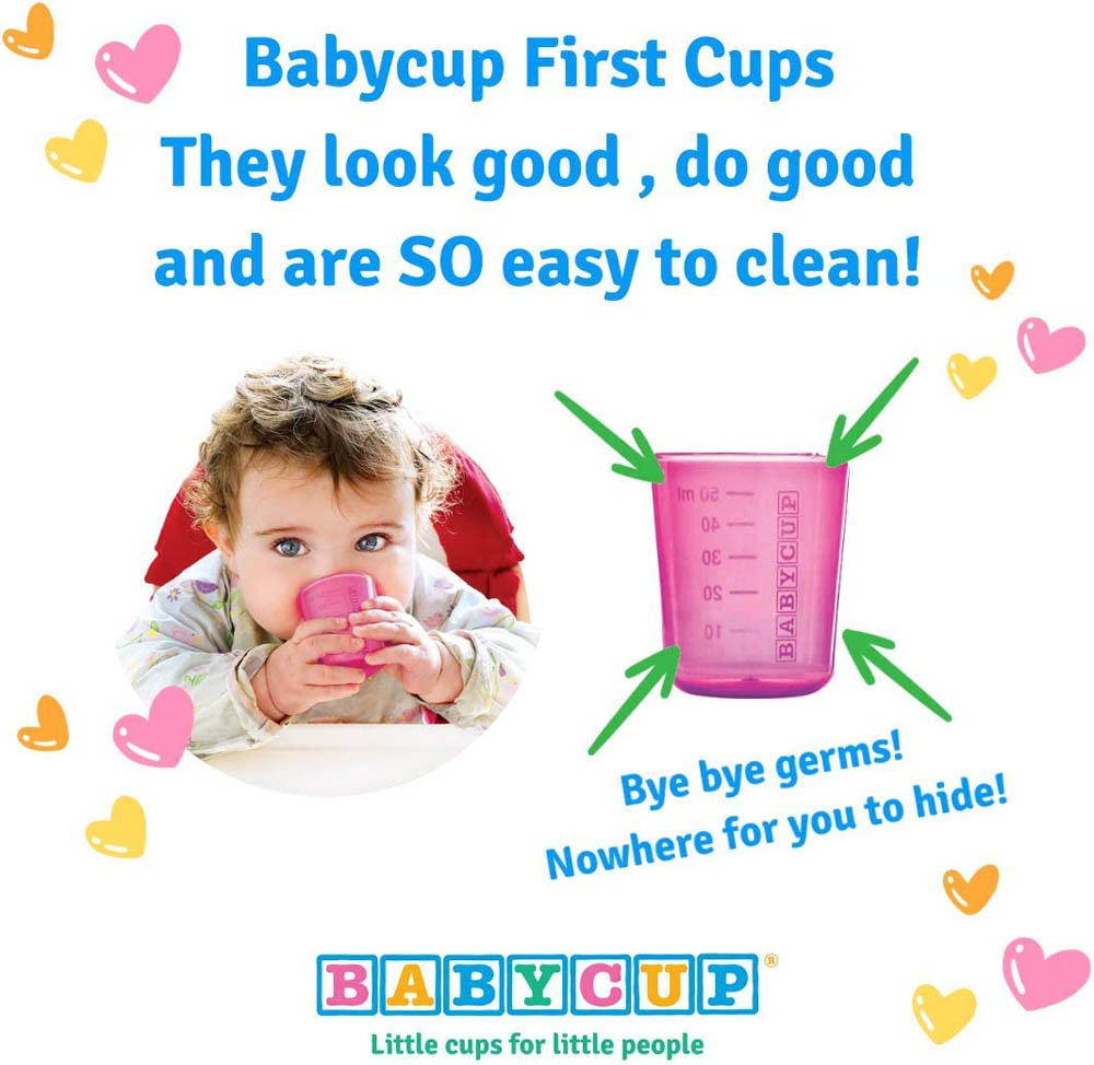 Babycup - Sippeco First Cups - Pink