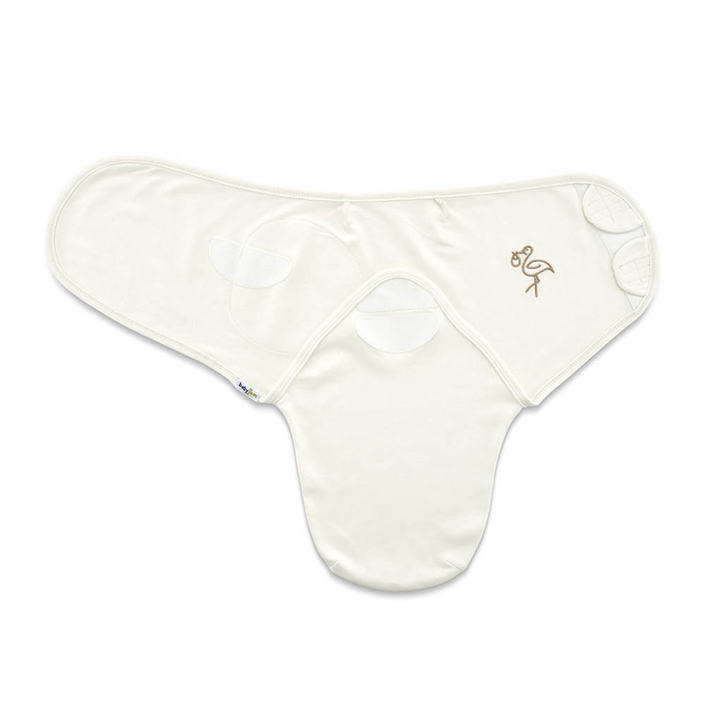 Babyjem - Baby Cotton Swaddle Ecru 0 Months+