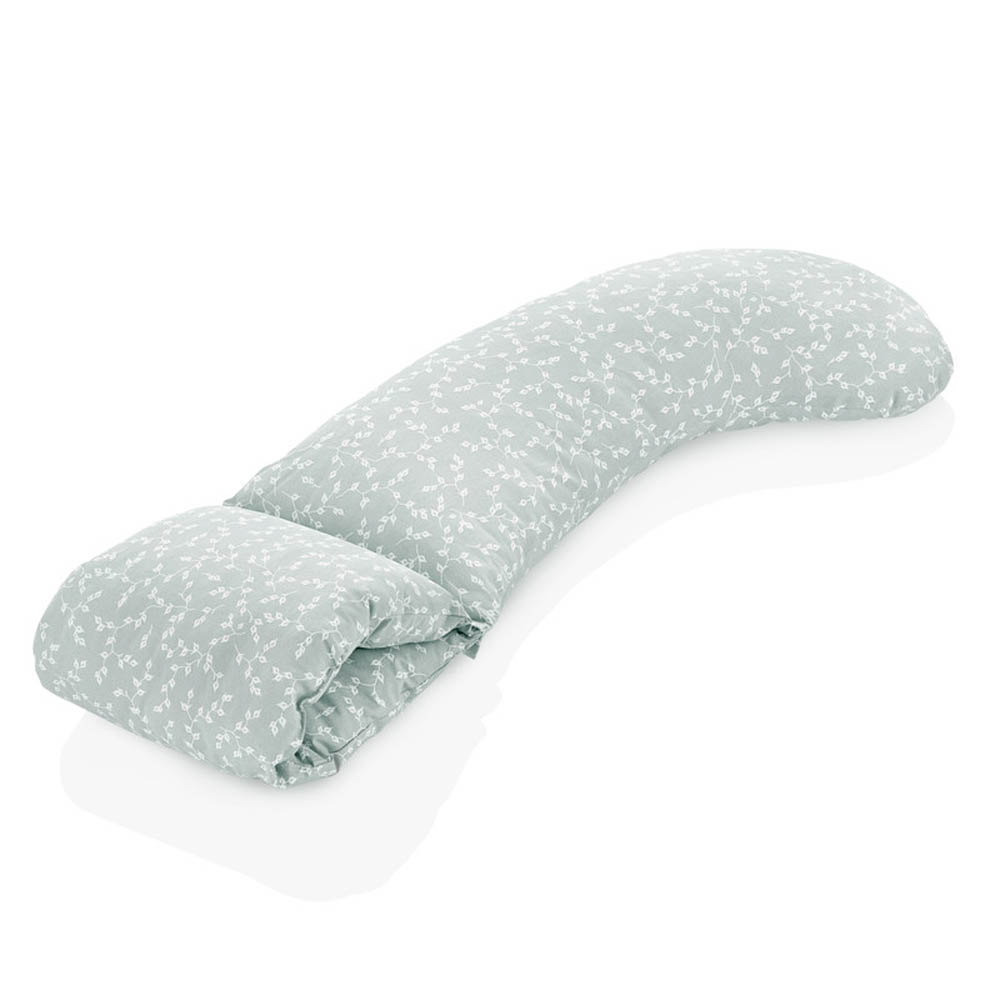 Babyjem - Head Supported Breastfeeding Cushion - Green Flower