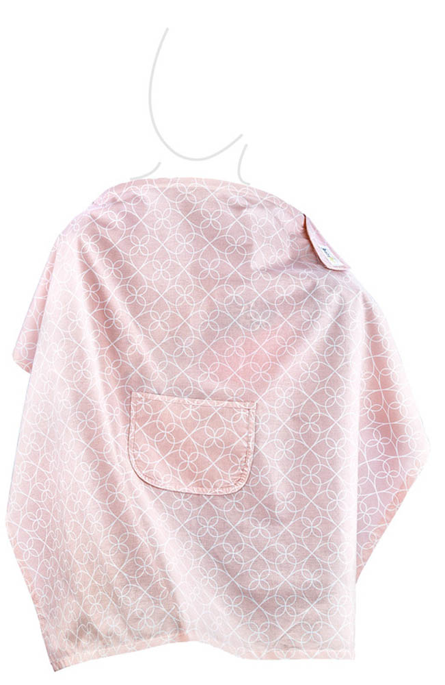 Babyjem - Nursing Apron With Pocket - Pink