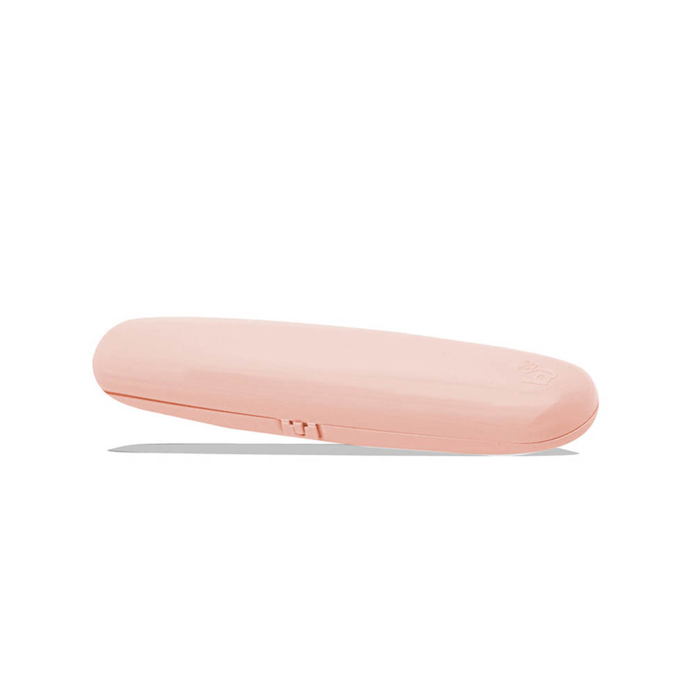 Babyjem - Plastic Fork & Spoon Travel Case Rose Color 6 Months+