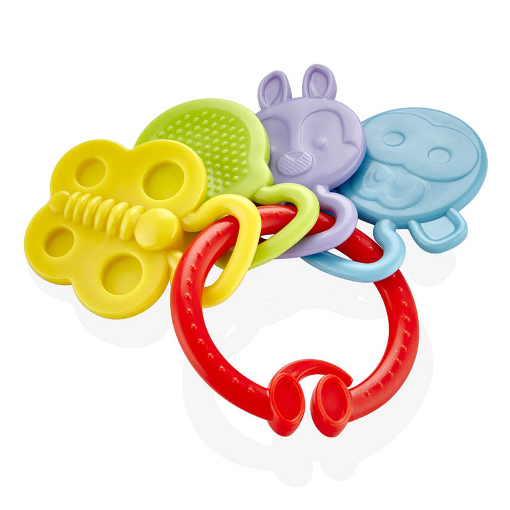 Babyjem - Rattle Teether - Red