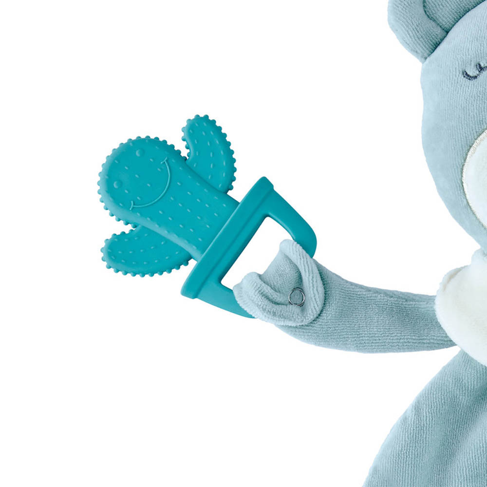 Babyjem - Sleep Teddy Bear Teether - Green 0 Months+