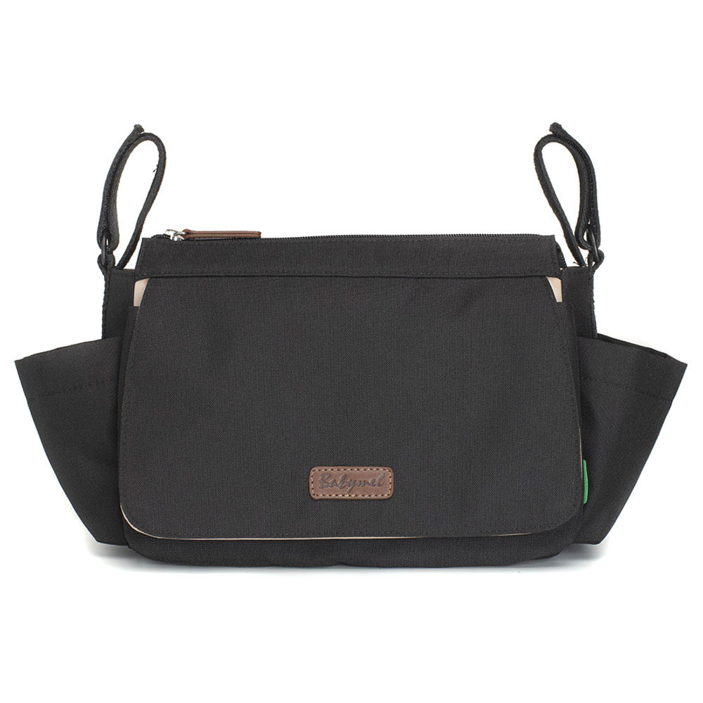 Babymel - Amber Stroller Diaper Bag - Black