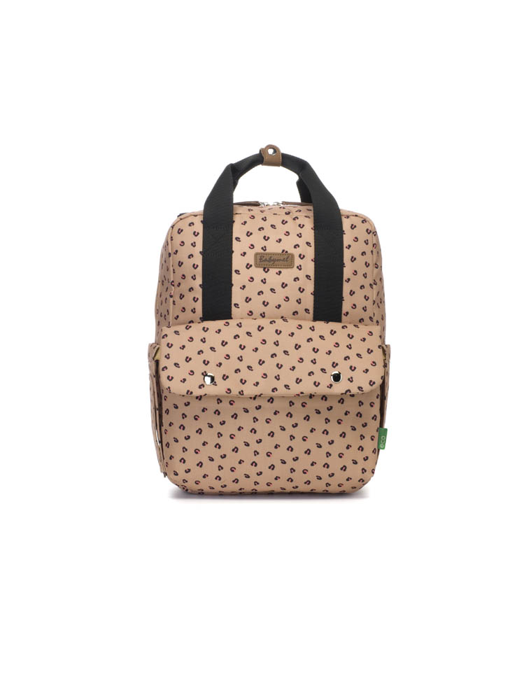 Babymel - Georgi Convertible Diaper Bag - Leopard Caramel