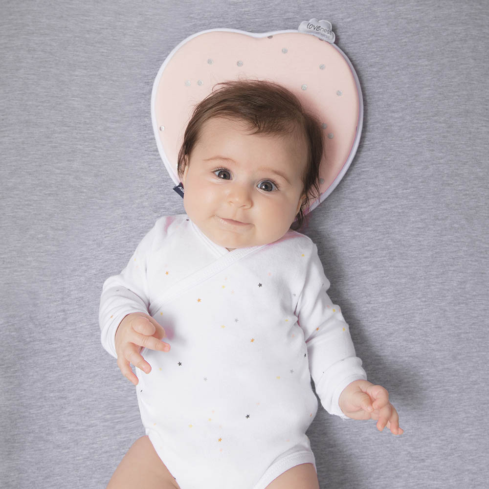 Babymoov - Lovenest - Baby Pillow/Headrest Pinky