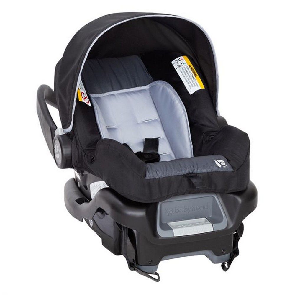 Babytrend Cityscape Plus Jogger Travel System, Flexloc ICS, Multi-Position, Safety Harness, Peek-a-boo Canopy - Raven