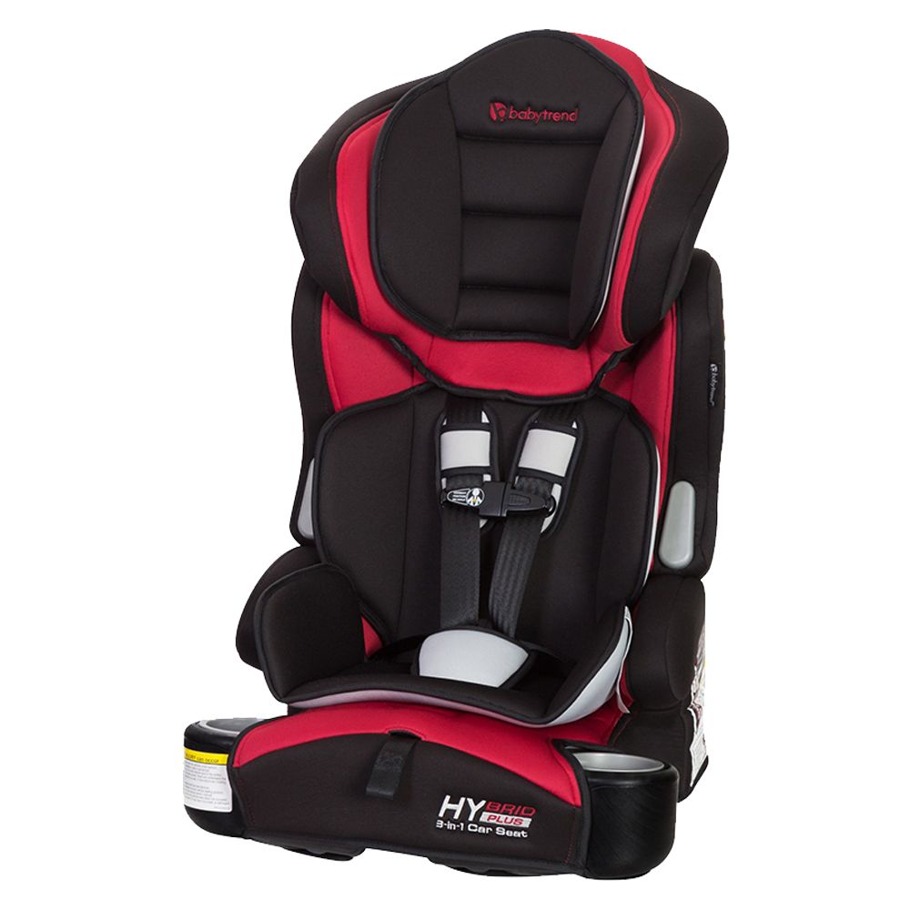 Baby Trend Black Red Hybrid Plus 3 in 1 Car Seat Wagon Red