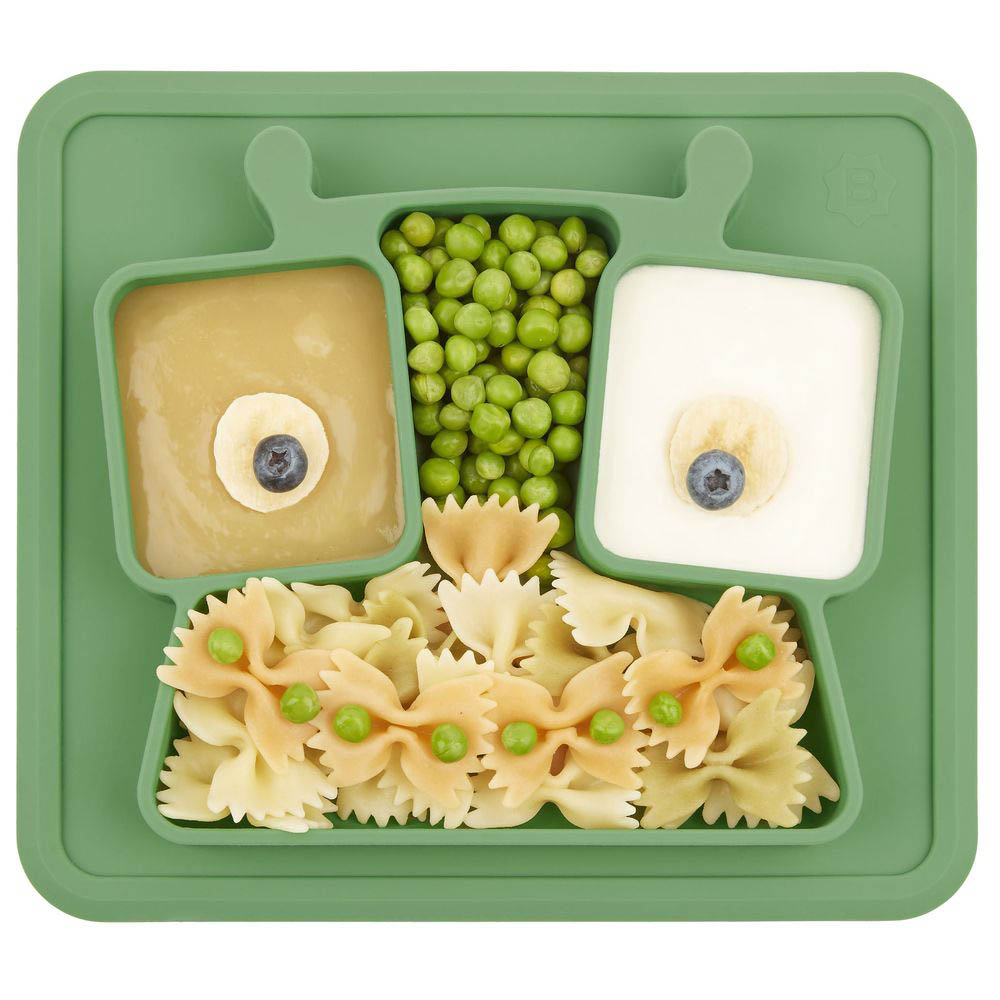 Badabulle - Non-Slip Compartment Plate