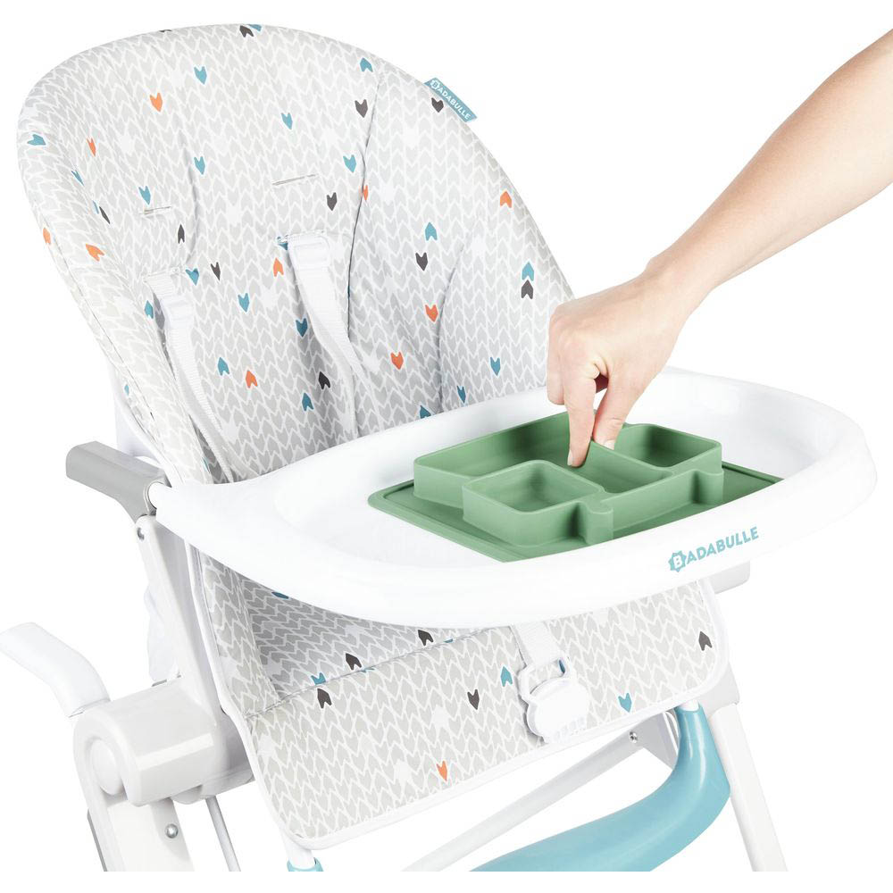 Badabulle - Non-Slip Compartment Plate