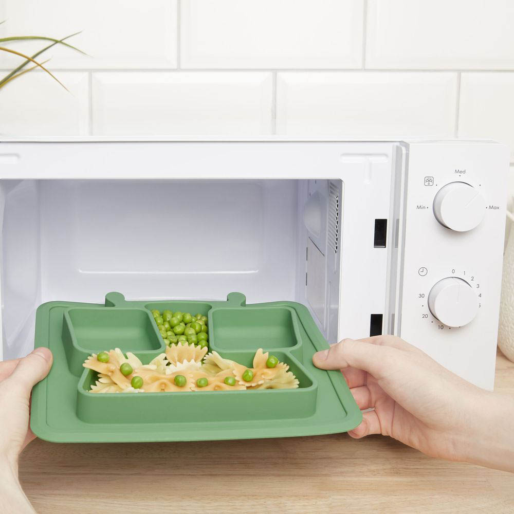 Badabulle - Non-Slip Compartment Plate