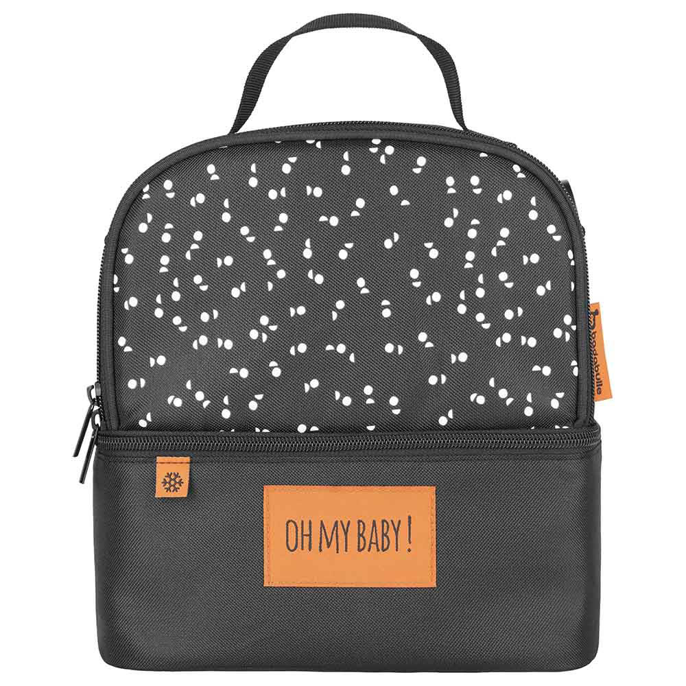 Baby lunch bag insulated top