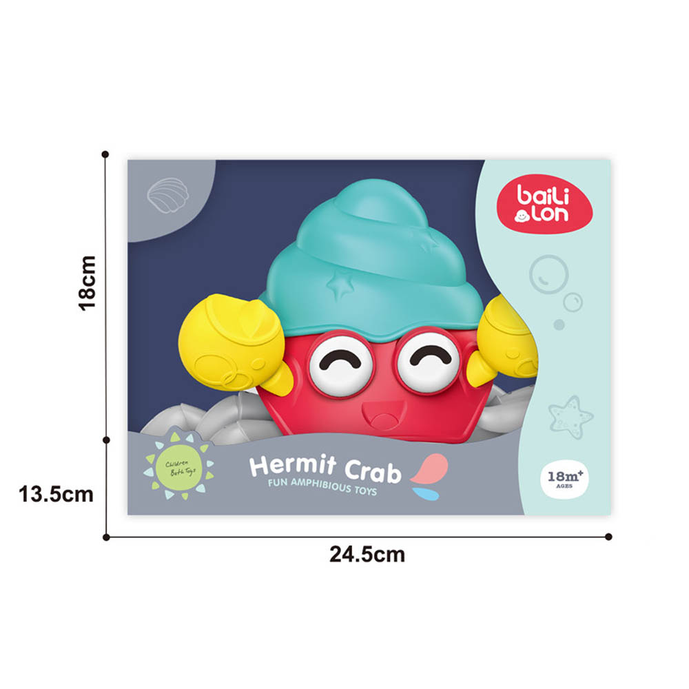 Baililon - Hermit Crab Amphibious Baby Toy - Assorted