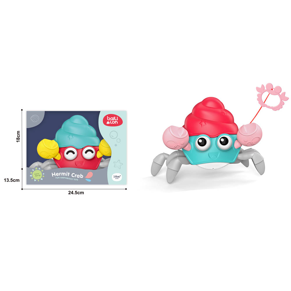 Baililon - Hermit Crab Amphibious Baby Toy - Assorted