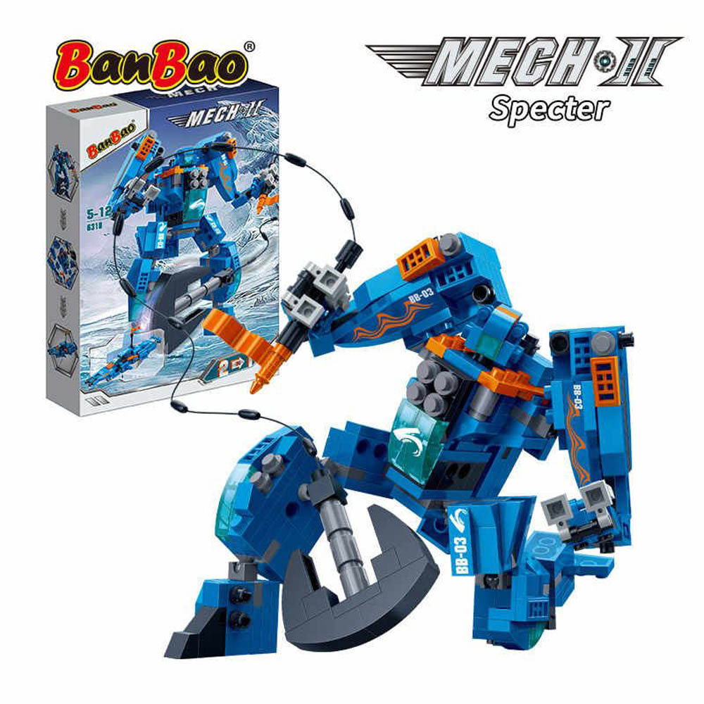 Banbao - Mech Ii 2 In1 291Pcs