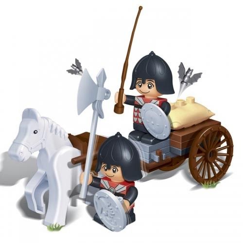 Banbao Carriage Building Blocks - 48pcs