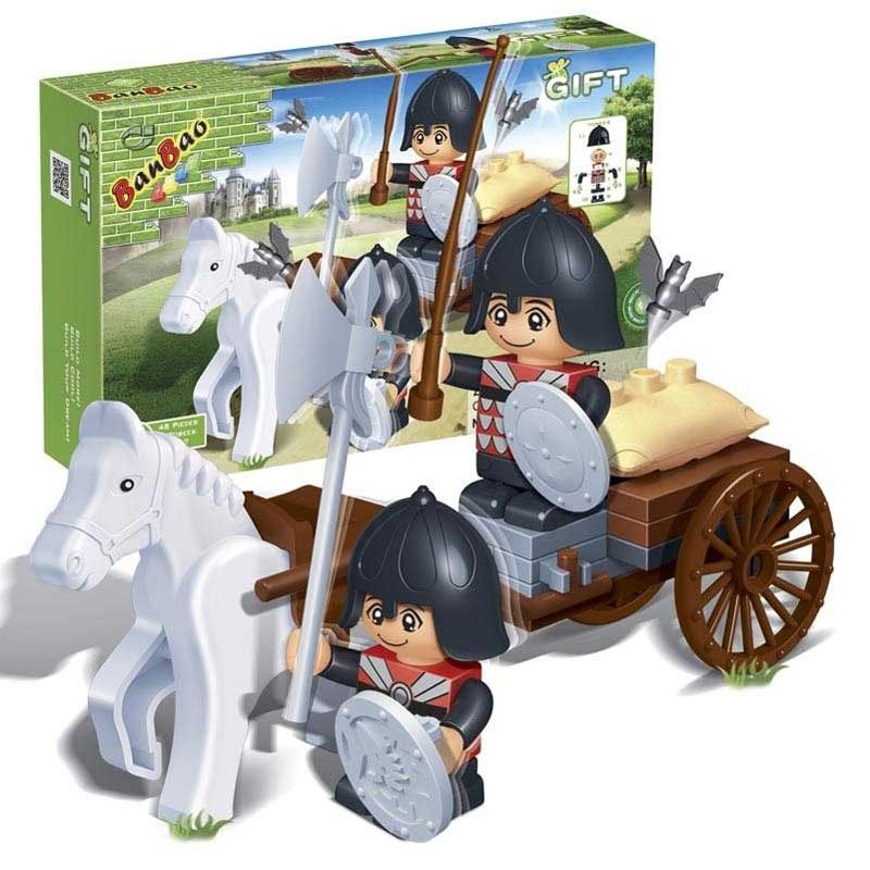 Banbao Carriage Building Blocks - 48pcs