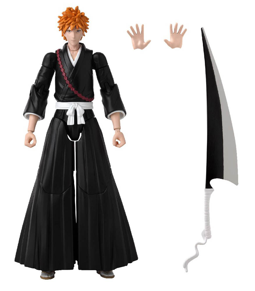 Bandai - Anime Heroes Bleach Kurosaki Ichigo 7 Inch