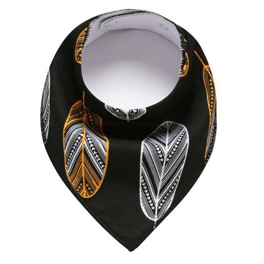 AL Kidz - Bandana Bibs Organic 100% Cotton 4 sets pack Leaf and Deer